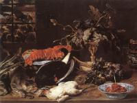 Frans Snyders - Still life With Crab And Fruit